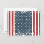 Vertikalflagge Postkarte (Vorne/Hinten)