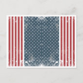 Vertikalflagge Postkarte (Vorderseite)