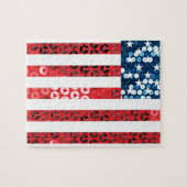 Vertikalflagge Puzzle (Horizontal)