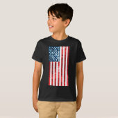 Vertikalflagge T-Shirt (Vorne ganz)