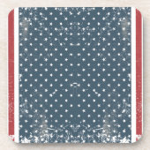 Vertikalflagge Untersetzer (Vorderseite)