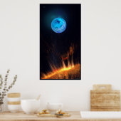 Vertikalraum Poster (Küche)