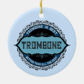 Vertikalzange Keramik Ornament (Hinten)