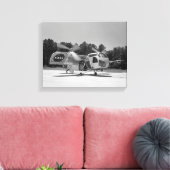 Vertol VZ-2 (Modell 76) Leinwanddruck (Insitu (Wohnzimmer))