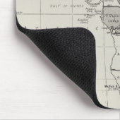 Vertrag-Karte von Afrika Mousepad (Ecke)