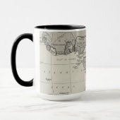 Vertrag-Karte von Afrika Tasse (Links)