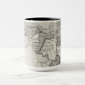 Vertrag-Karte von Afrika Tasse (Zentrum)