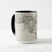Vertrag-Karte von Afrika Tasse (Vorderseite Links)
