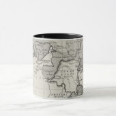 Vertrag-Karte von Afrika Tasse (Zentrum)