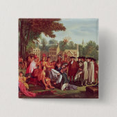 Vertrag Williams Penns mit dem amerikanischen Button (Vorderseite)