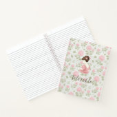 Verträglich - Jane Austen Floral Vintag Notizblock (Innenseite)