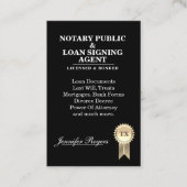 Vertragsausweis Visitenkarte (Vorderseite)