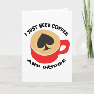 Vertragsbrücke und Coffee Grand Slam Bidding Karte