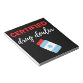 Vertragshändler Notizblock (angewinkelt)