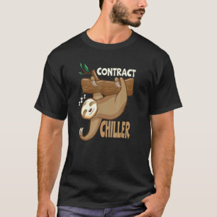 Vertragskälte Ironie Faultier 1 T-Shirt