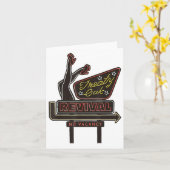 Vertragsoak-Wiederbelebung Karte (Gelbe Blume)