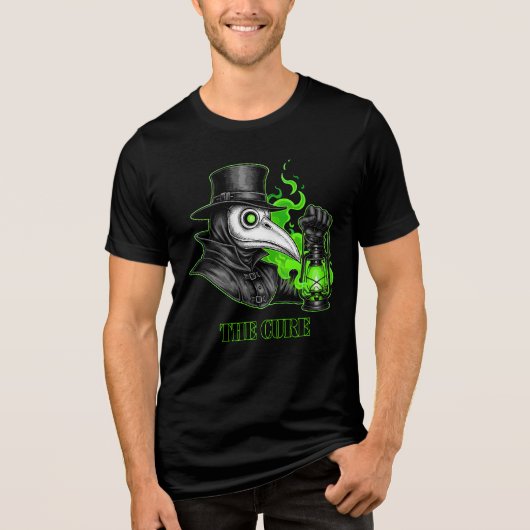 Vertrau mir, ich bin Arzt Tri-Blend Shirt (Vorderseite)