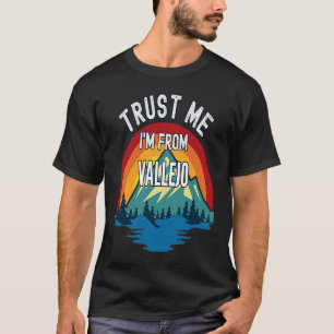 Vertrau mir, ich bin aus Vallejo Farbige Berg Vint T-Shirt
