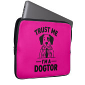 Vertrau mir, ich bin ein Hundtor Laptopschutzhülle (Vorne Rechts)