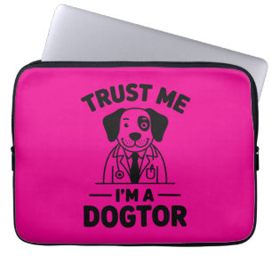 Vertrau mir, ich bin ein Hundtor Laptopschutzhülle