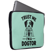 Vertrau mir, ich bin ein Hundtor Laptopschutzhülle (Vorne Rechts)