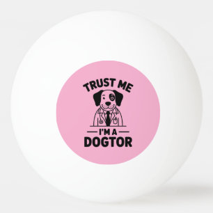 Vertrau mir, ich bin ein Hundtor Tischtennisball