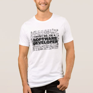 Vertrau mir, ich bin ein Softwareentwickler Tri-Blend Shirt