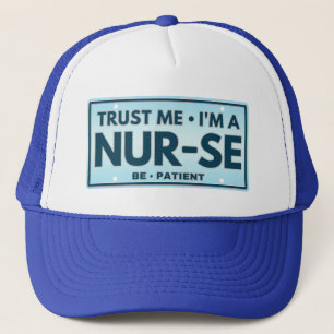VERTRAU MIR ICH BIN EINE KRANKENSCHWESTER SEI GEDU TRUCKERKAPPE
