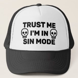 Vertrau mir - Ich bin im Sündenmodus™ Trucker-Mütz Truckerkappe