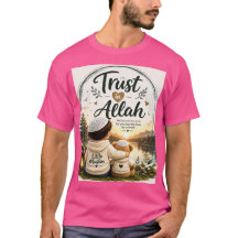 Vertraue auf Allah Islamisches Kinder-T-Shirt | Kl