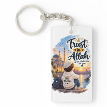 Vertraue auf Allah Schlüsselanhänger - Islamisches