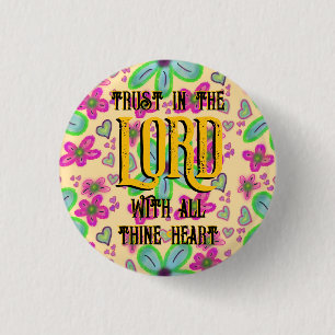 Vertraue auf den Herrn mit deinem ganzen Herzen Ge Button