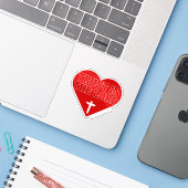 Vertraue auf den Herrn – Sprüche 3:5-6 Aufkleber (Laptop mit iPhone)