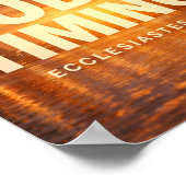 Vertraue auf Gottes Zeitplan – Ecclesiastes 3:11 G Poster (Ecke)