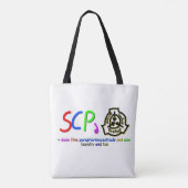 vertraue dado feine SCP-Tasche Tasche (Rückseite)