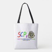 vertraue dado feine SCP-Tasche Tasche (Rückseite)