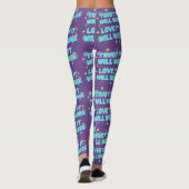 Vertraue darauf, dass es funktionieren wird, liebe leggings (Rückseite)