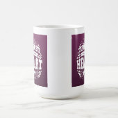 Vertraue deinem Herzen Kaffeetasse (Mittel)