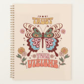 Vertraue deiner Vision - Boho Planer (Vorderseite)