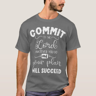 Vertraue dem Herrn Zeige christlichen Glauben Zita T-Shirt