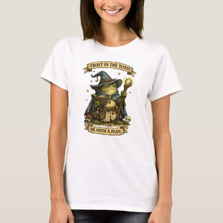 Vertraue dem Kröten Lustiges Zauberer-Frosch-Shirt T-Shirt