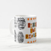 Vertraue dem Prozess Kaffeetasse (Vorderseite Links)