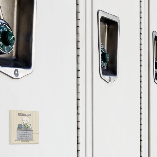 Vertraue dem Prozess Magnet (In Situ (Schrank))