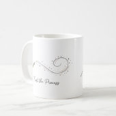 Vertraue dem Prozess Minimalistische Kaffeetasse (Vorderseite Links)