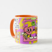 Vertraue dem Prozess Tasse (Vorderseite Links)