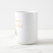 Vertraue dem Prozess und dem Pinsel Kaffeetasse (Mittel)