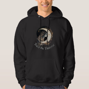 Vertraue dem Universum Inspirierend Spirituell Pos Hoodie