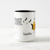 Vertraue der Reise Kaffeetasse - Inspirierende Ker (Zentrum)