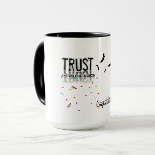 Vertraue der Reise Kaffeetasse - Inspirierende Ker