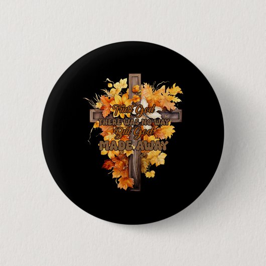 Vertraue Gott, alle Dinge sind möglich, Christlich Button (Vorderseite)